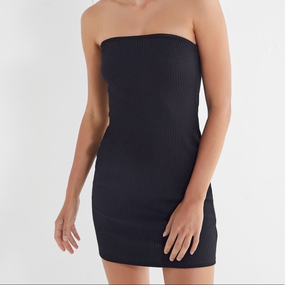 Urban Outfitters // Heather Ribbed Knit Tube Dress